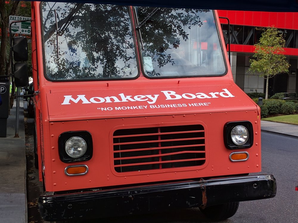 Monkey Board Food Truck Food Trucks Central Business District, New
