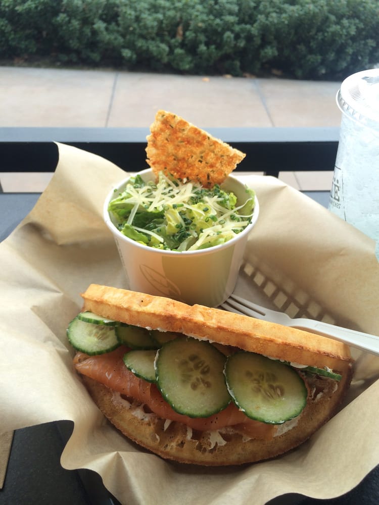 Smoked salmon "lox" & a salad - Yelp