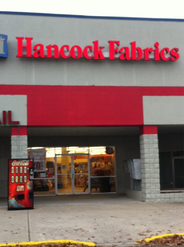 Hancock Fabrics CLOSED Fabric Stores 7400 Rivers Ave, N
