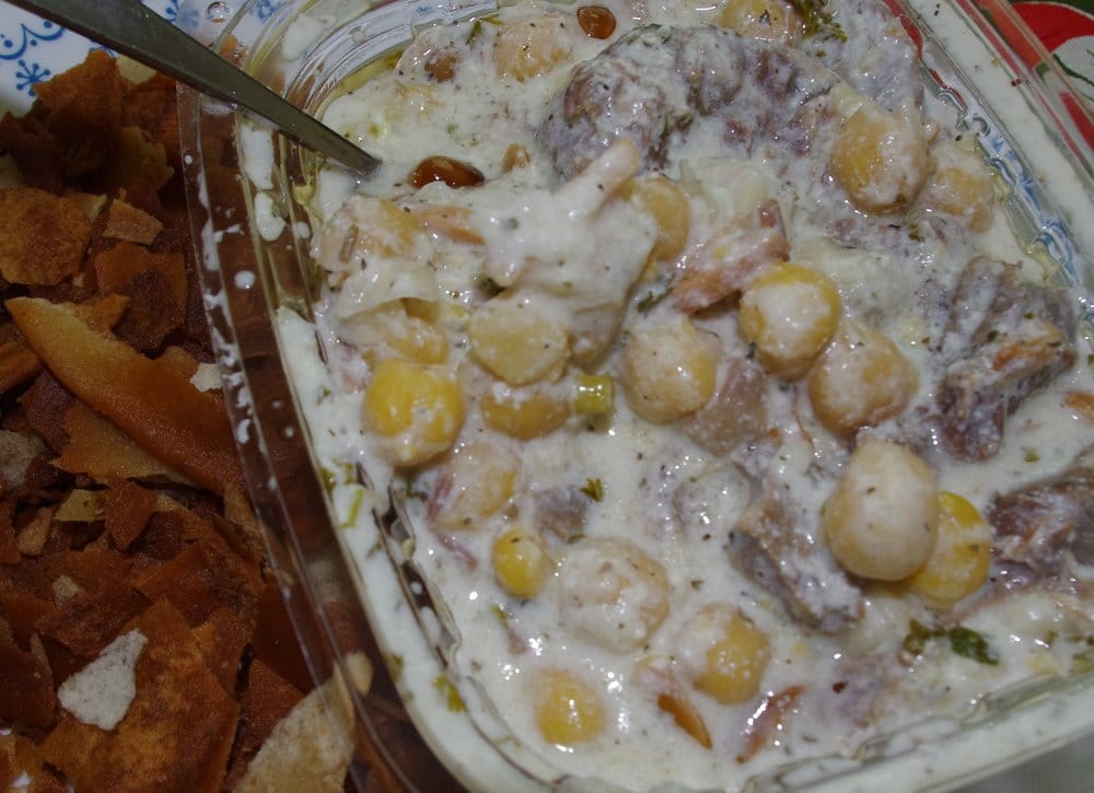 Fatteh with crisp pita Yelp