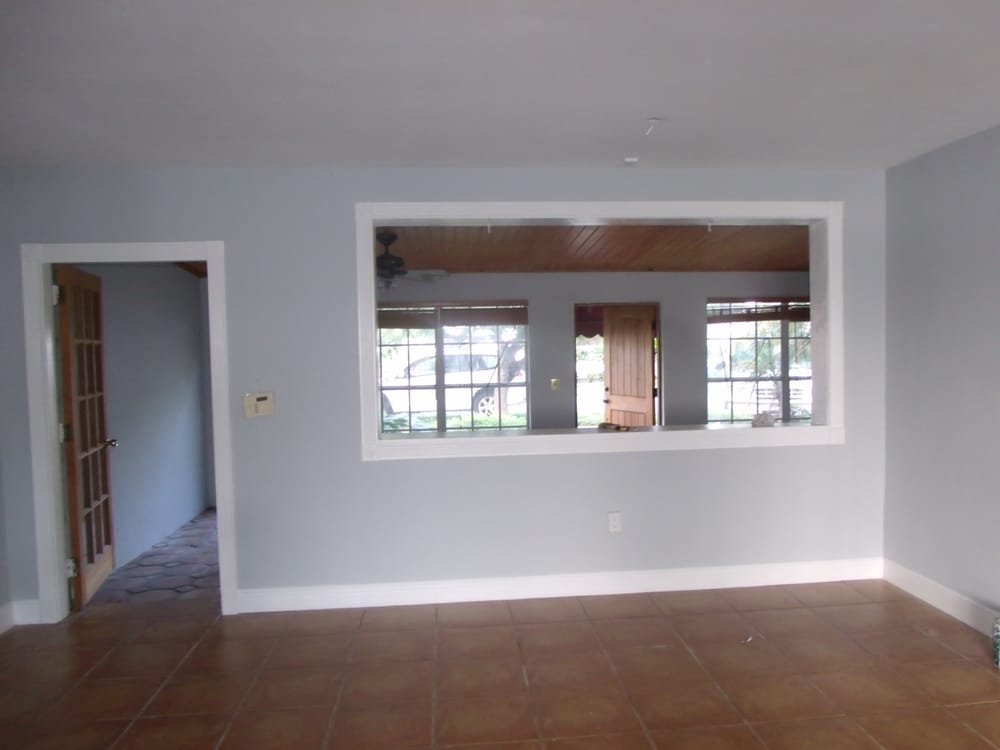 After Photo Of Our Living Room Successful Removal Popcorn Photo Of Flamingo Painting Miami Fl United States After Our