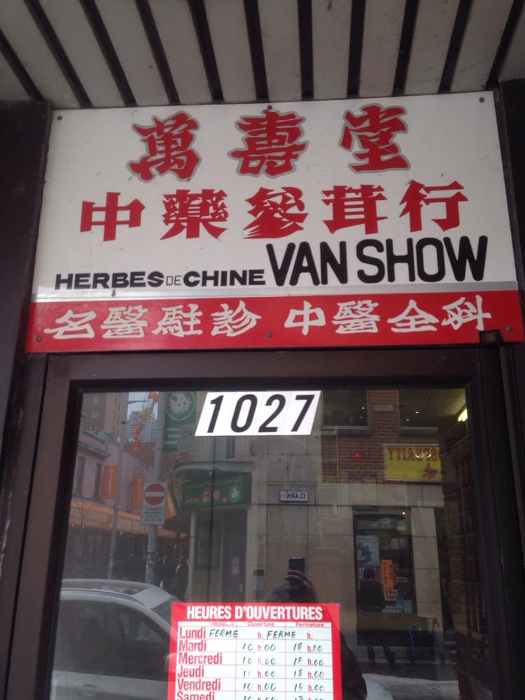Herbes De Chine Van Show