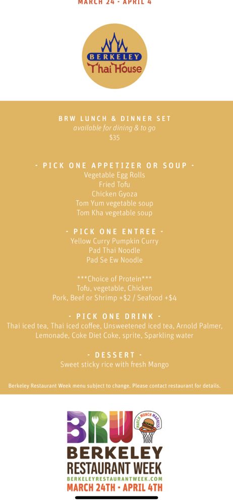 Berkeley Thai House Berkeley Thai House