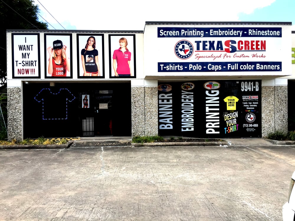 Texas Screen T shirt Printing & Embroidery