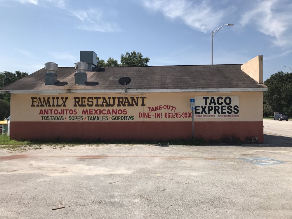 Taco Express Mexican 500 N Charleston Ave, Fort Meade, FL Restaurant Reviews Phone