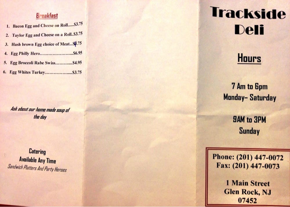 Trackside Deli