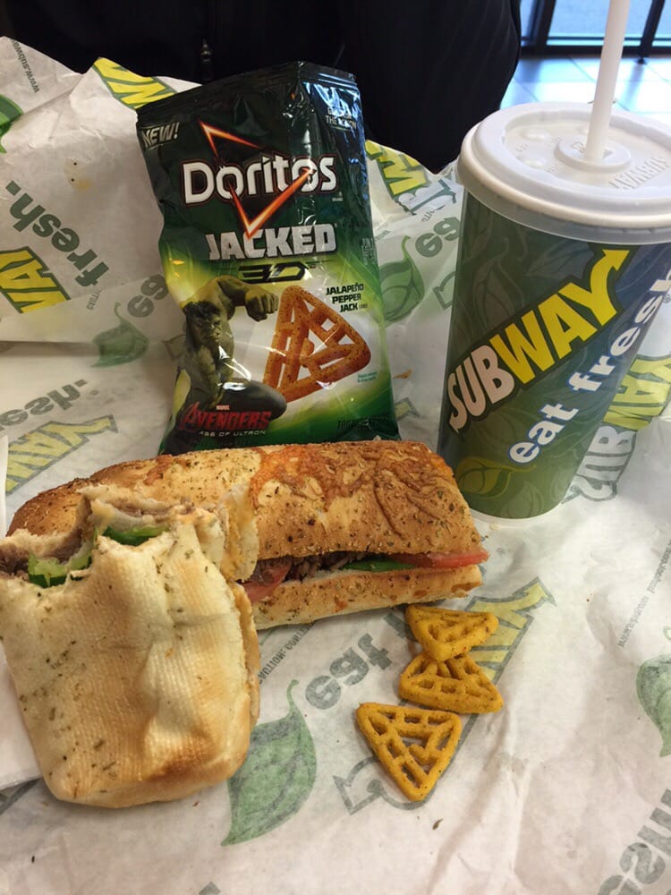 doritos nachos with jalapenos subway