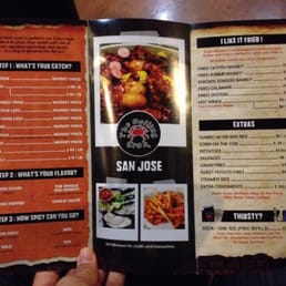 boiling crab menu