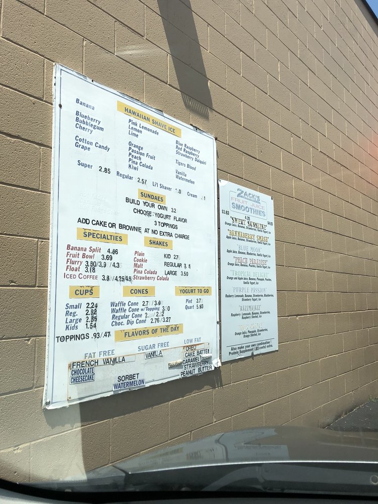 Zack's Frozen Treats