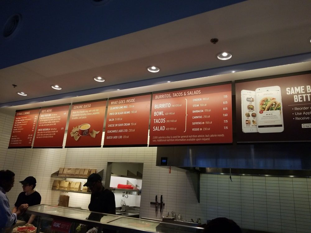 Chipotle Mexican Grill 34 Photos 100 Reviews
