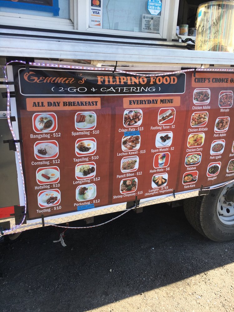 Gemma's Filipino Food 2 Go and catering