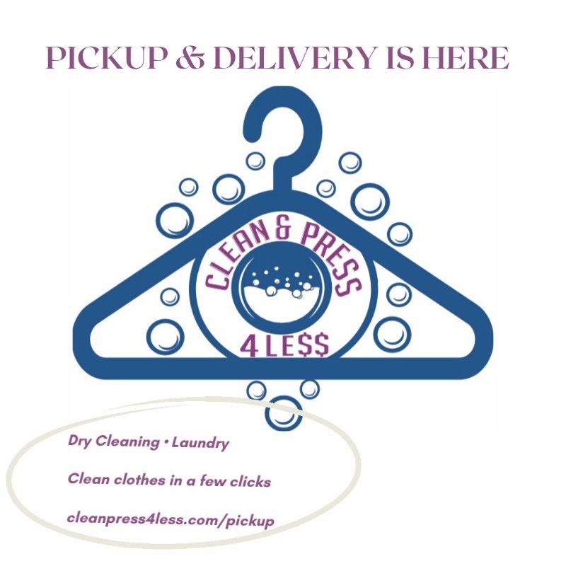 Clean & Press For Less