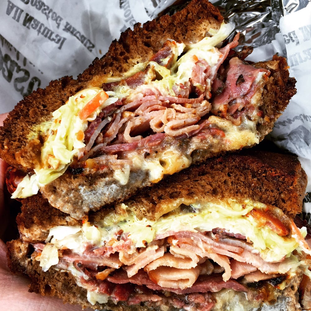 grilled pastrami reuben