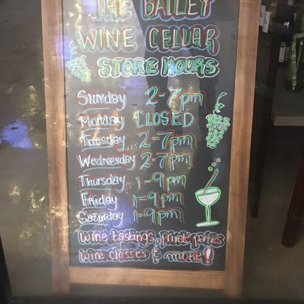 The Bailey Wine Cellar Wine Tasting Room 1039 Grant St SE, Grant