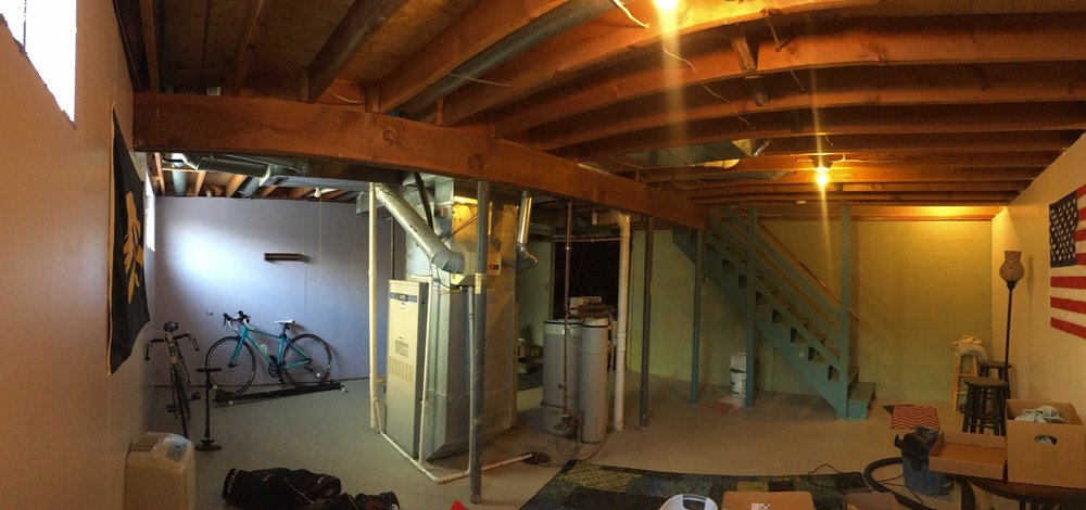 They Moved The Plumbing And Furnace From Center Of Room To Photo Of Thrasher Service Des Moines Ia United States They Moved The