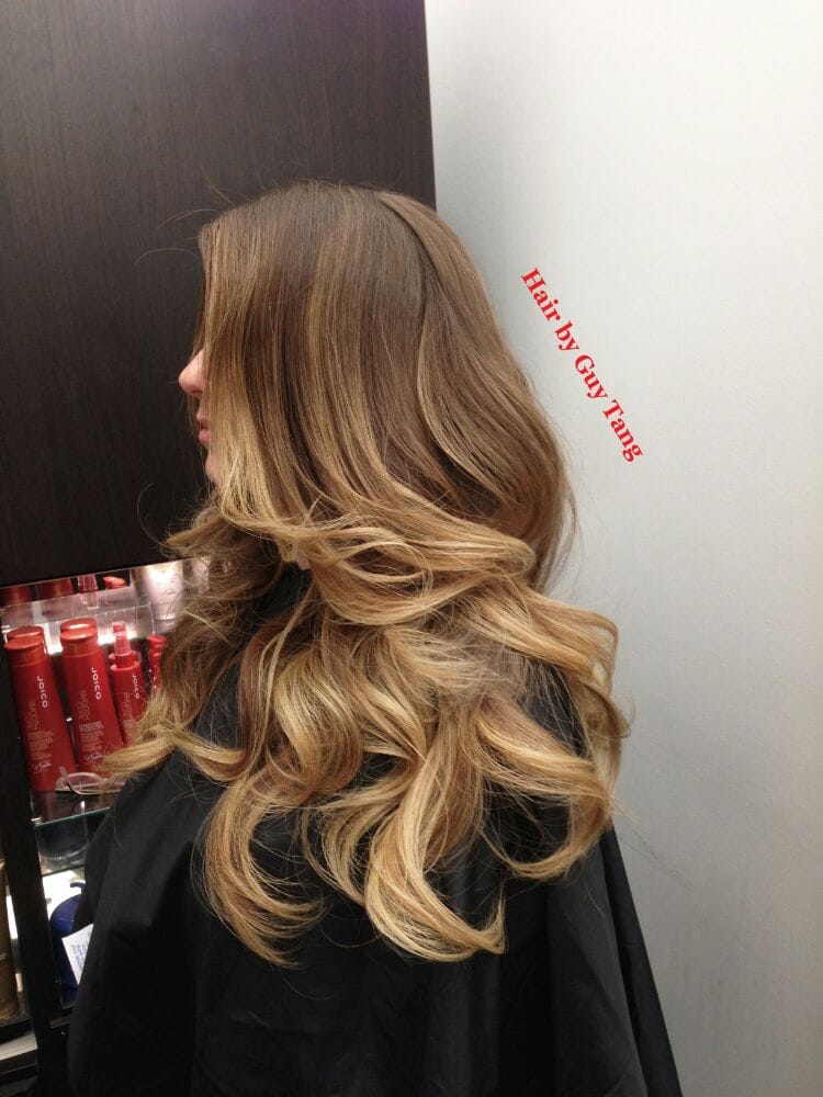 Graduated balayage ombre by Guy Tang Yelp