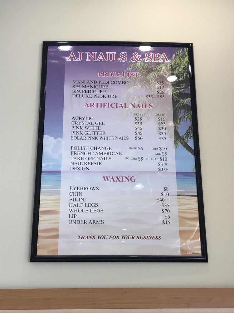 AJ Nails & Spa 34 Photos & 23 Reviews Nail Salons 101 Joliet St