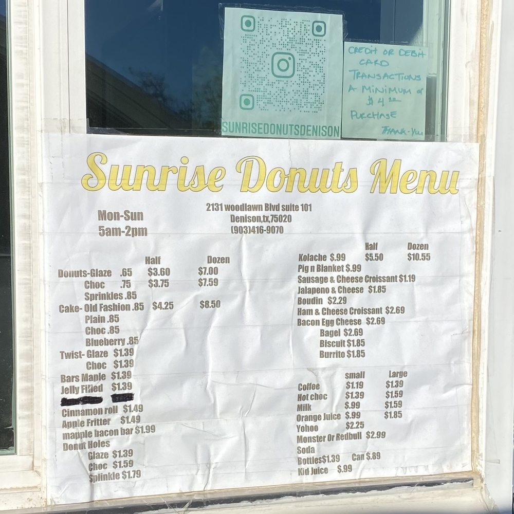 Sunrise Donuts