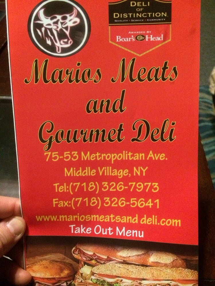 Mario’s Meats and Gourmet Deli Order Food Online 18 Photos & 20