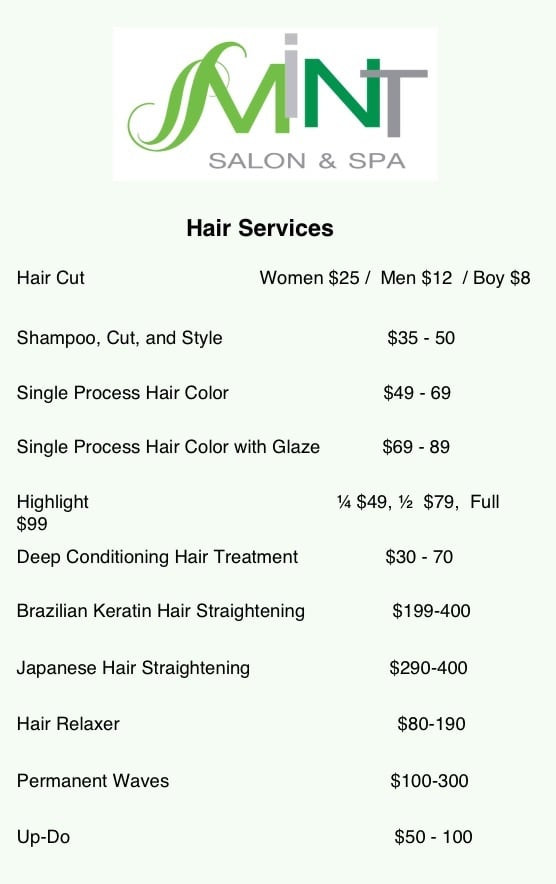 mint hair salon