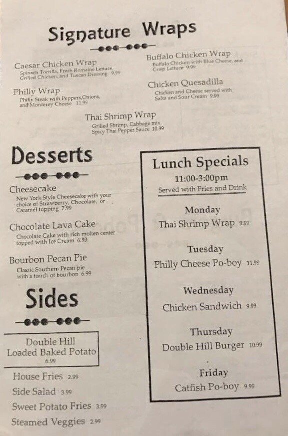Double Hill Bar & Grill