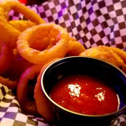 Allycatz Grubhouse 17 Photos Sports Bars 107 S State St Photo Of Allycatz Grubhouse Denver Ia United States Onionrings With Kungbao Ketchup