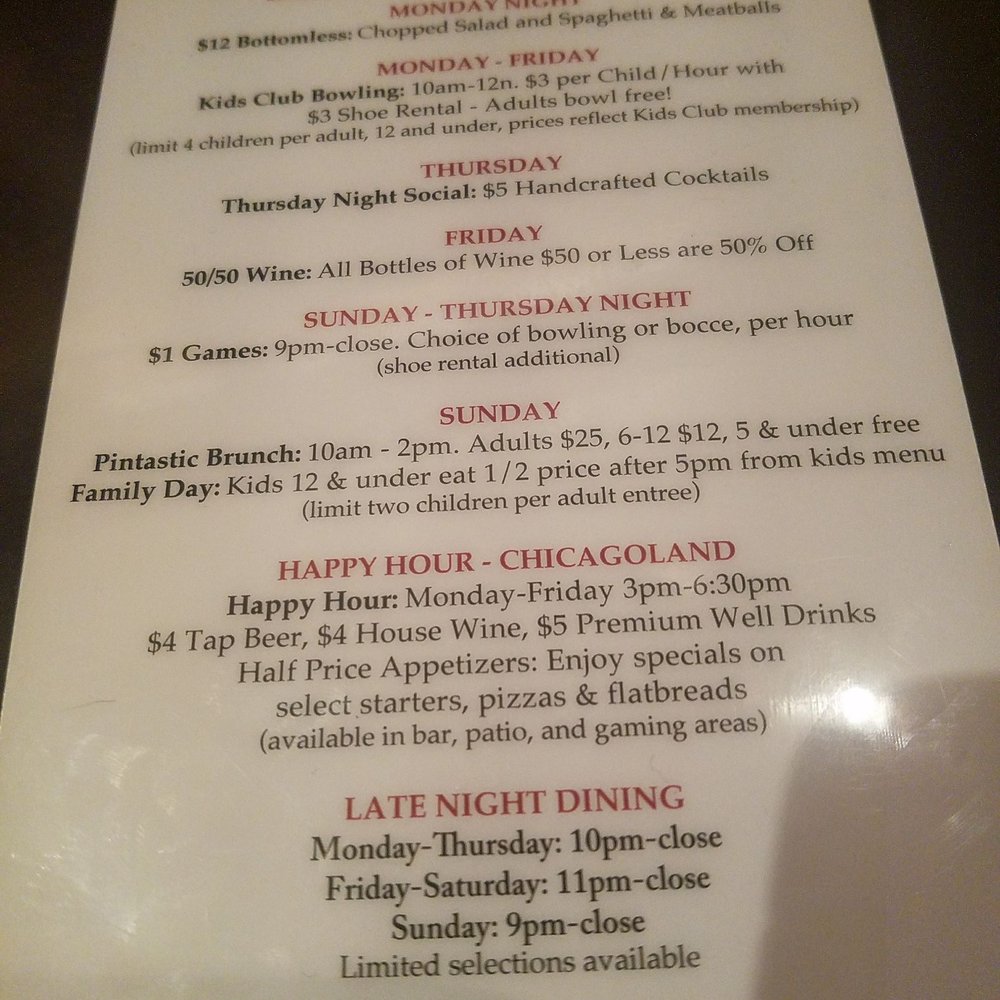 Pinstripes Order Food Online 316 Photos & 391 Reviews American