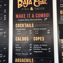 Photos for Baja Cali Fish & Tacos | Menu - Yelp