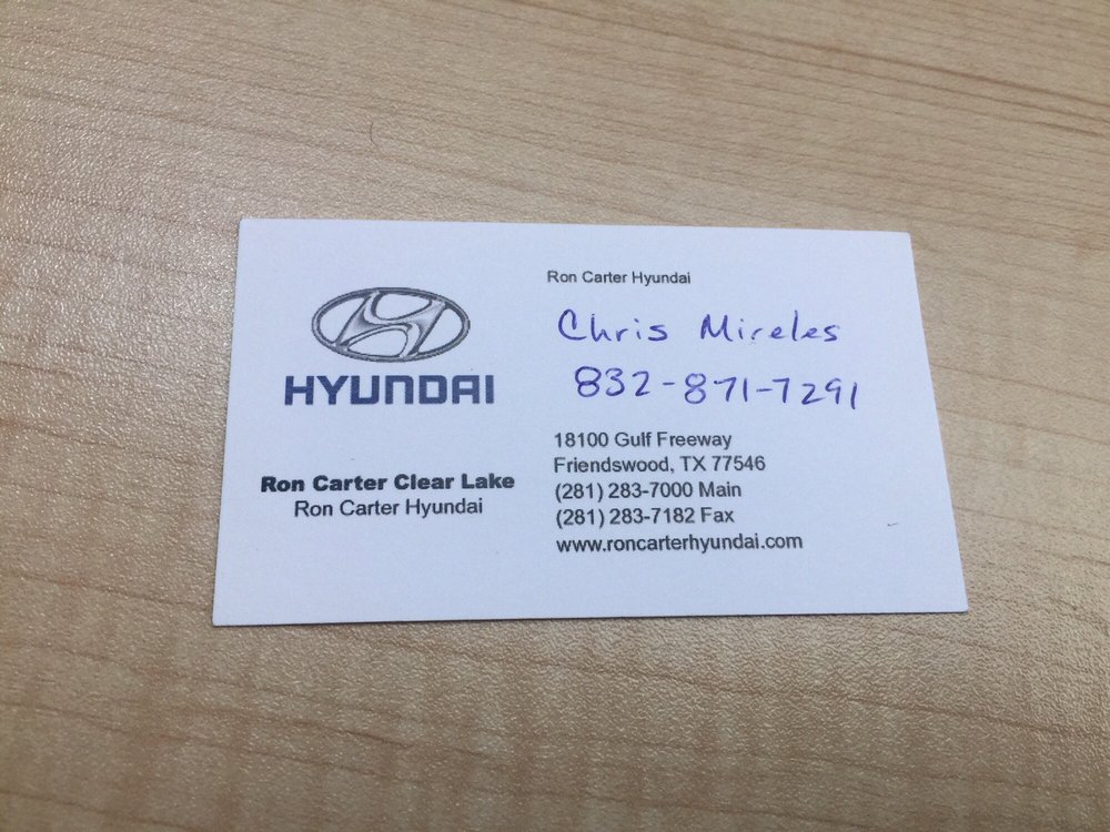 Ron Carter Hyundai >> Come See This Guy Yelp Ron Carter Hyundai >> Come See This Guy Yelp