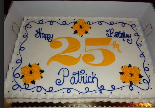 Amazing Cake For My Boyfriends Surprise 25th Birthday Party Yelp