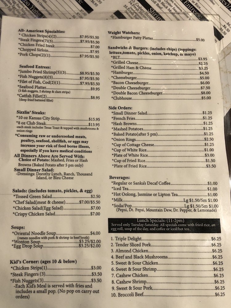 Oriental & American Restaurant