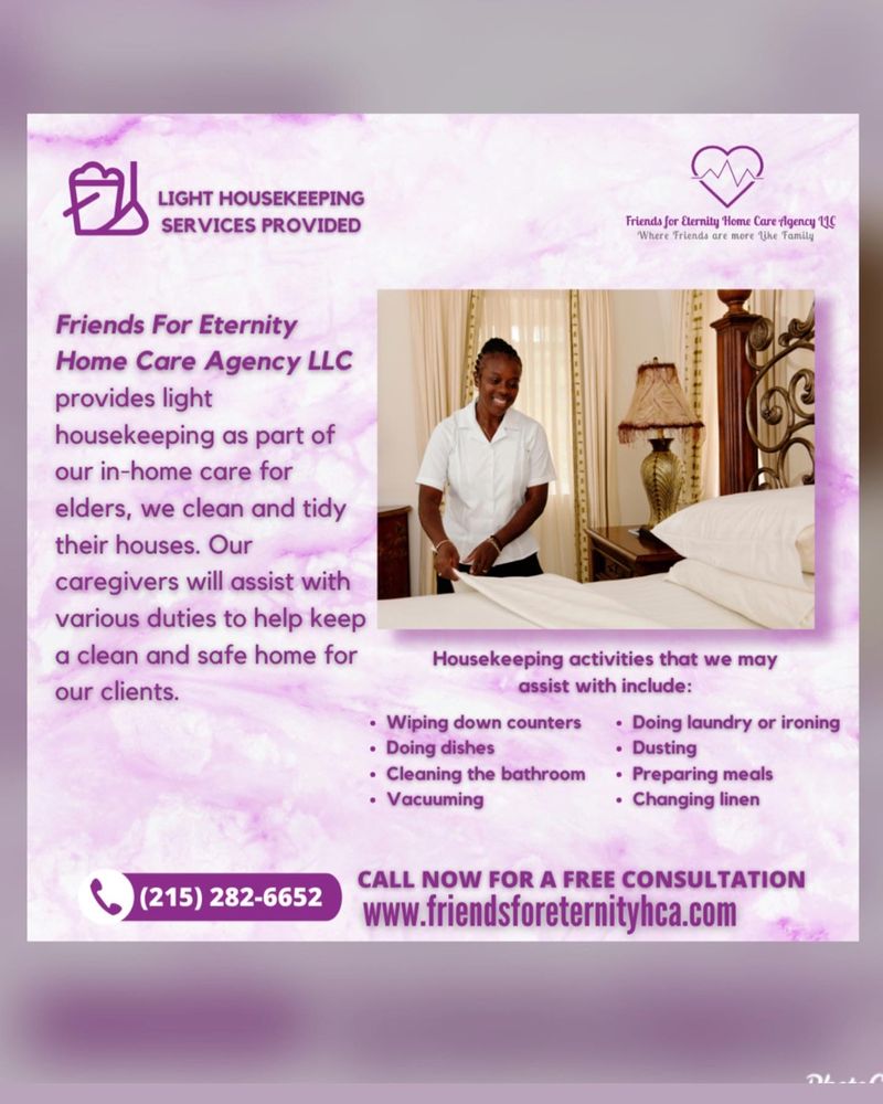 Friends for Eternity Home Care Agency