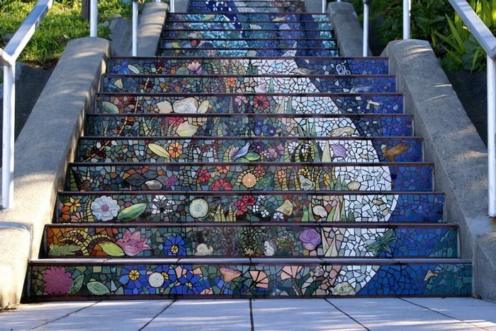 16th ave tiled steps 16th ave tiled steps