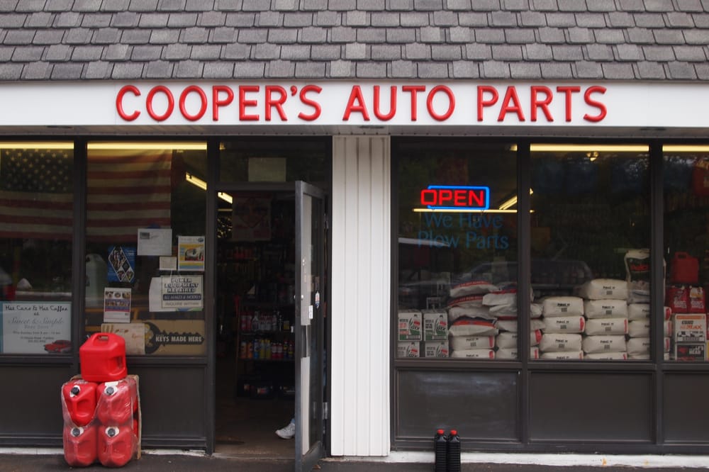 Cooper’s Auto Parts Auto Parts & Supplies 1763 Post Rd E, Westport