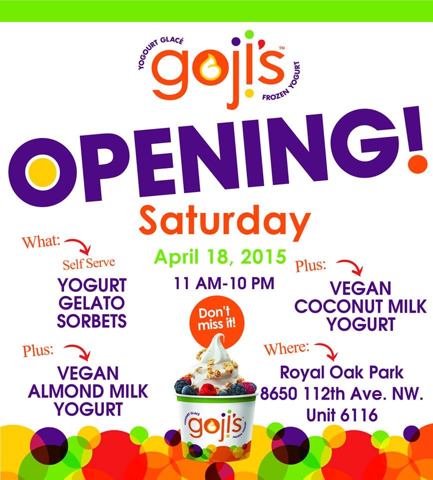 Goji’s Frozen Yogurt CLOSED Ice Cream & Frozen Yogurt 8650 112