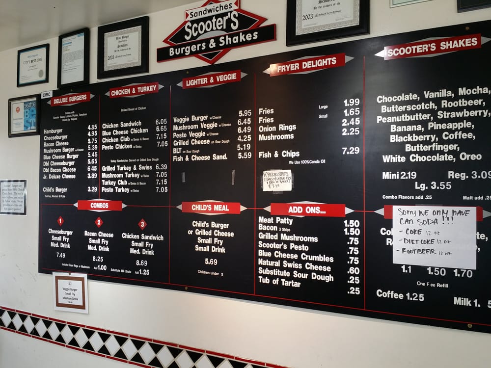 Scooter’s Burgers 27 Photos & 168 Reviews Burgers 5802 24th Ave