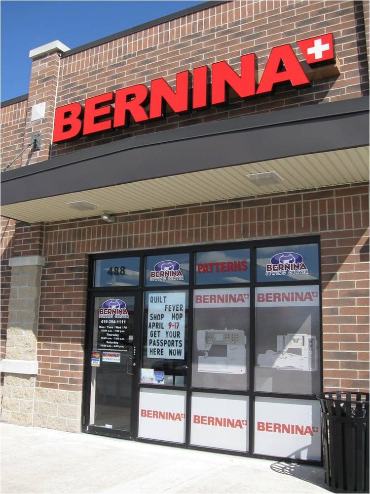 BERNINA Sewing Center Fabric Stores 488 Fortman Dr, Saint Marys, OH