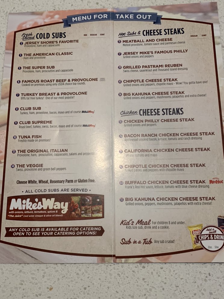 Jersey Mike's Subs