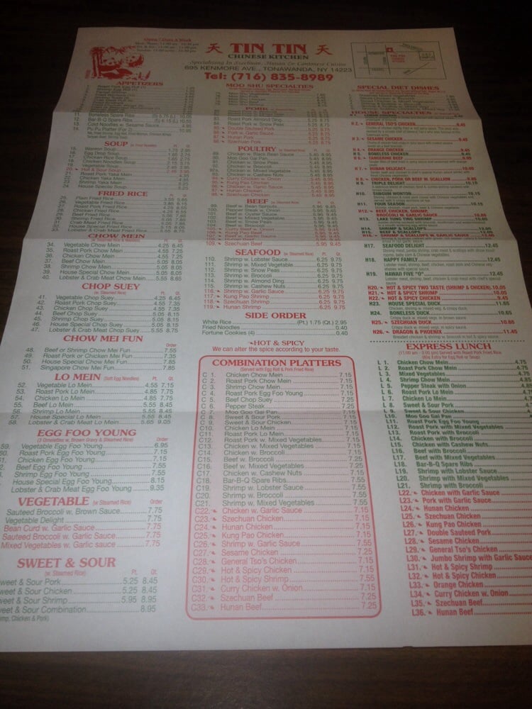 Photos for Tin Tin Chinese Restaurant Yelp