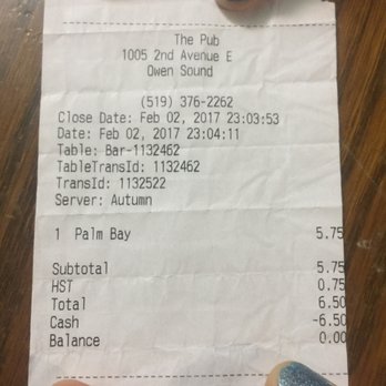 the pub bars 1005 2nd avenue e owen sound on phone number yelp photo of the pub owen sound on canada the can of palm
