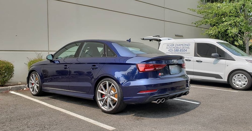 Silver Diamond Mobile Detail