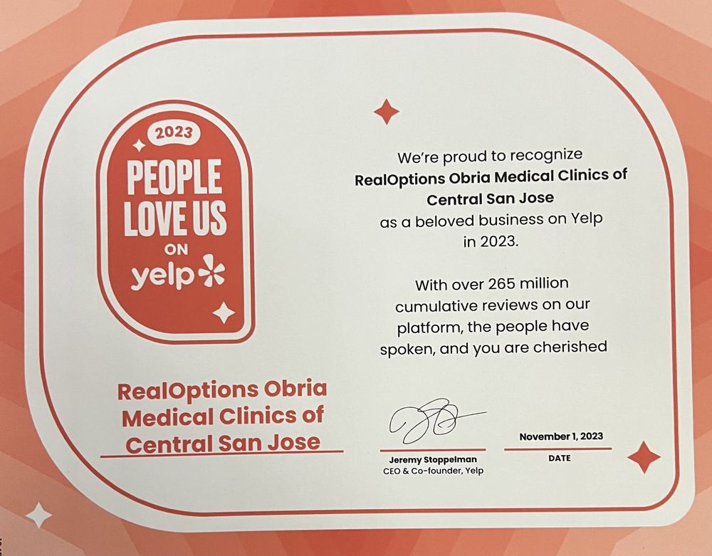 RealOptions Obria Medical Clinics of Central San Jose