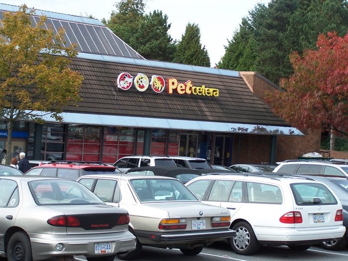 Petcetera CLOSED Pet Stores 4255 Arbutus Street, Arbutus Ridge