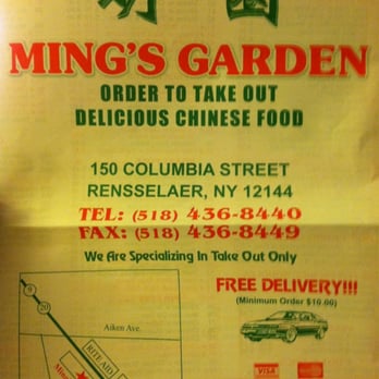 Ming S Garden Chinese Restaurant Rensselaer Ny Ming S Garden Chinese Restaurant Rensselaer Ny
