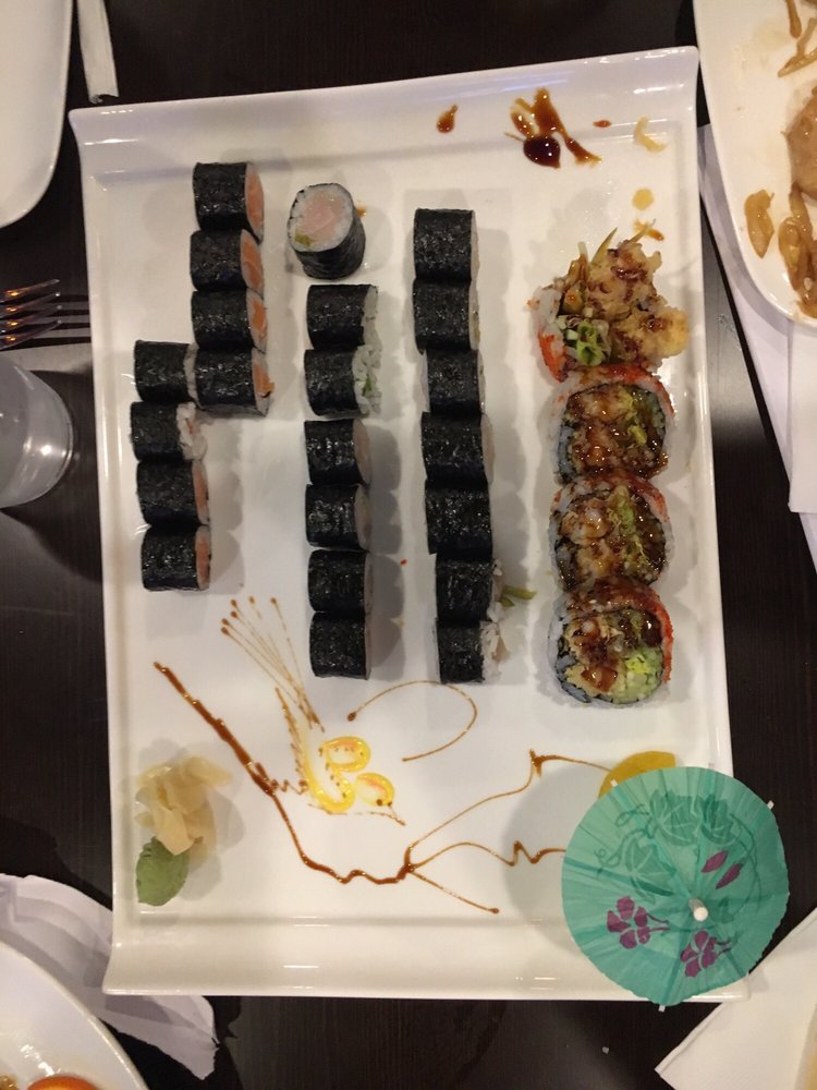 Our Second Sushi Platter First Was The Big Wooden Boat Yelp Photo Of Tenji Asian Cuisine Mason Oh United States Our Second Sushi