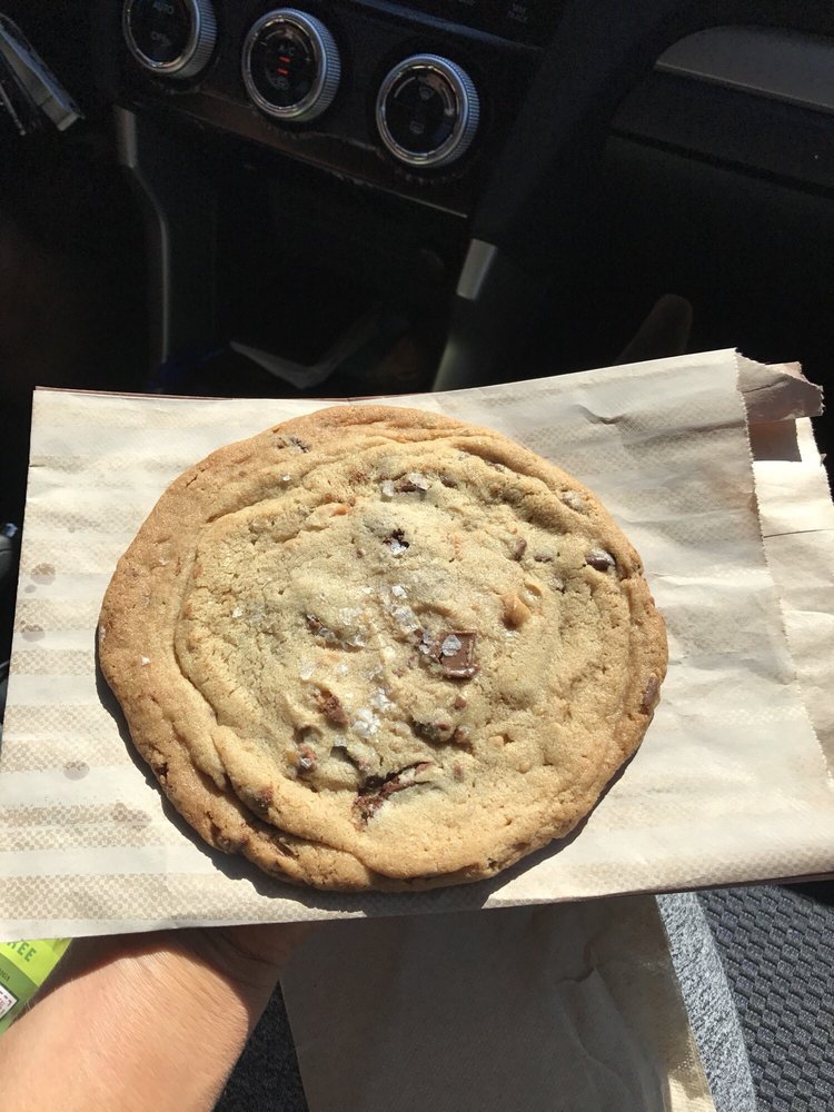 The Kitchen Sink Cookie So Big Yet I Ll Always Want Another Photo Of Panera Bread Barstow Ca United States The Kitchen Sink Cookie