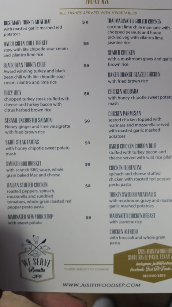 Just Fit Foods