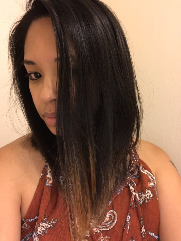 Lob Hair With My Stick Straight Hair Yelp