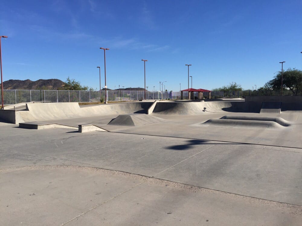 Foothills SK8 Court Plaza Skate Parks 5708 W Union Hills Dr