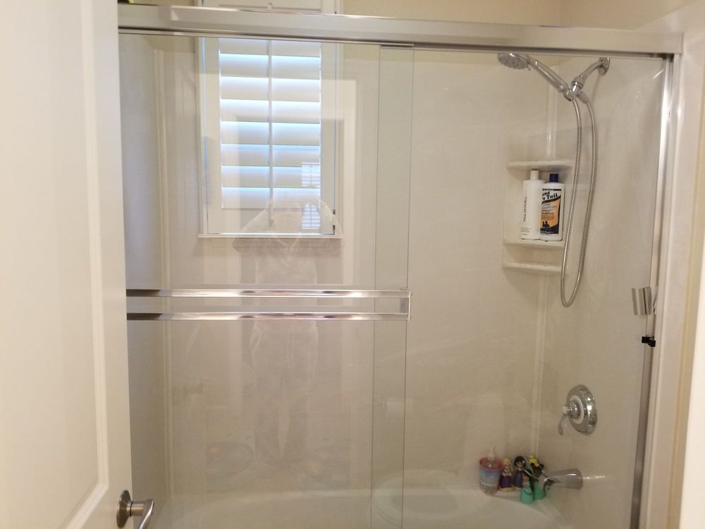 Before Pic Old Shower Door Yelp 18 Photos For Signature Shower Doors